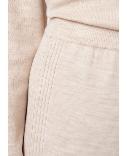CLE Юбка жен. 154596/192ак, меланж бежевый