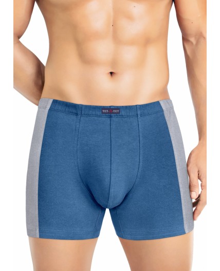 ТаТ MSH600123 Тр.муж.шорты, джинсовый/св.серый