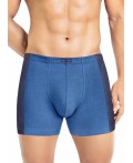 ТаТ MSH600123 Тр.муж.шорты, джинсовый/т.синий