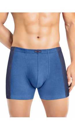 ТаТ MSH600123 Тр.муж.шорты, джинсовый/т.синий