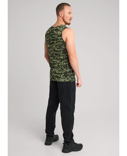 ЭЙС майка муж 600221, т.коричневый/т.зелёный