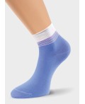 ЭЙС Носки жен.Д115ш осл.резинка, голубой
