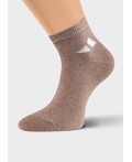 ЭЙС Носки жен.Д150 хл+эл укор, кофейный