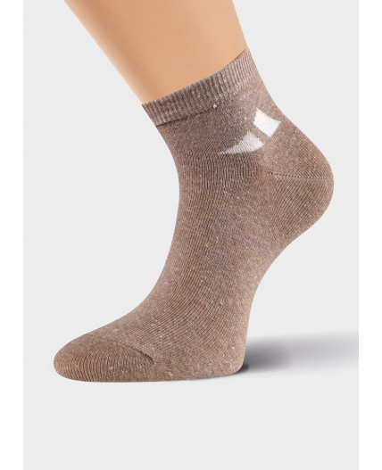 ЭЙС Носки жен.Д150 хл+эл укор, кофейный