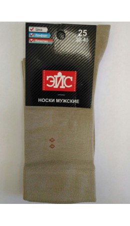 ЭЙС Носки муж.А17Л хл+эл, св.бежевый