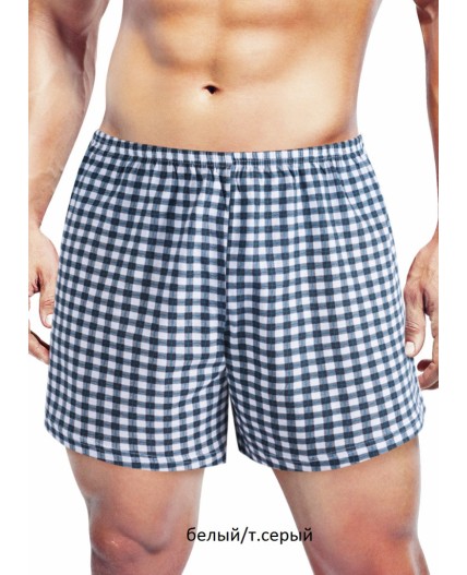 ЭЙС трусы муж 600201 с54, белый/т.серый