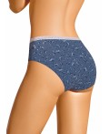 CLE C1209/1 Трусы жен. Луна, джинсовый/голубой