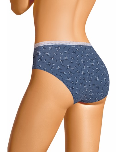 CLE C1209/1 Трусы жен. Луна, джинсовый/голубой