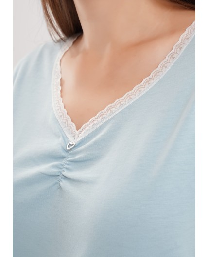 CLE LP15-1209/2 Набор одежды жен. Луна, св.голубой/молочный