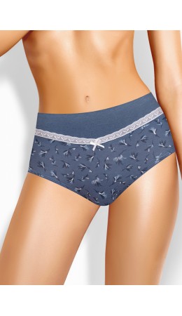 CLE M1209/1 Трусы жен. Луна, джинсовый/голубой