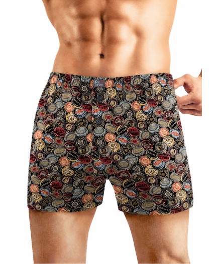 CLE MBX452021 Трусы муж., чёрный/красный