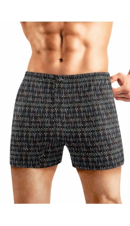 CLE MBX452141 Трусы муж., чёрный/т.синий