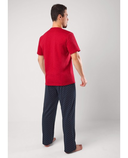 CLE MHP451522/3 Набор одежды муж., бордовый/т.зелёный