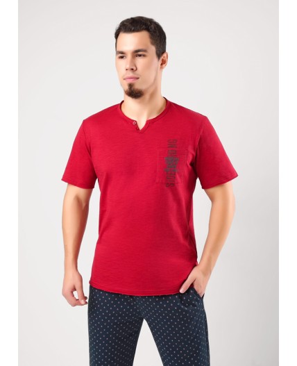 CLE MHP451522/3 Набор одежды муж., бордовый/т.зелёный