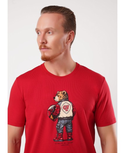 CLE MHP451622/1 Набор одежды муж., т.красный/чёрный