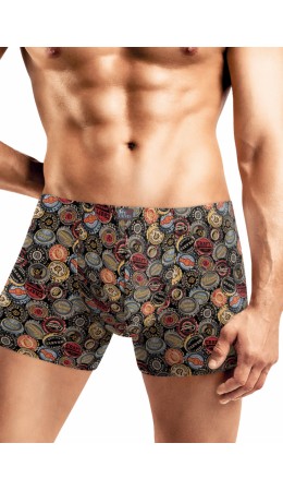 CLE MSH452021 Трусы муж., чёрный/красный