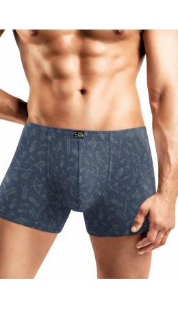 CLE MSH452161 Трусы муж., т.синий/св.зелёный