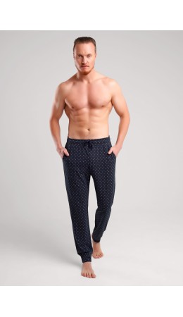 CLE MTR451531 Брюки муж., т.зелёный/терракотовый