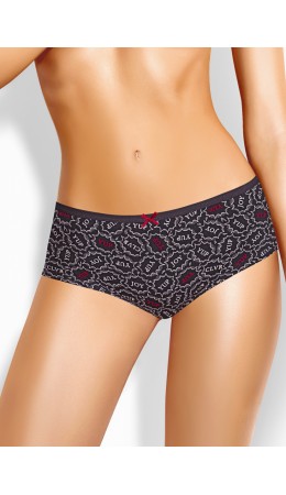 CLE SH1187/1 Трусы жен. Бабл-чай, т.серый/молочный