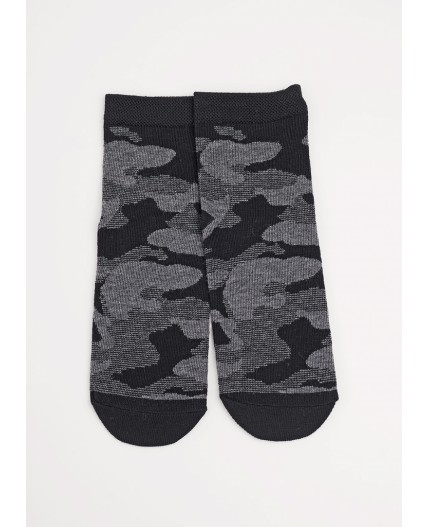 CLE Носки дет.С15835 20-22,22 23Ф хл+эл, чёрный