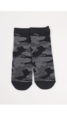 CLE Носки дет.С15835 24 23Ф хл+эл, чёрный