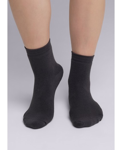 CLE Носки дет.С205П 24 база плюш, т.серый