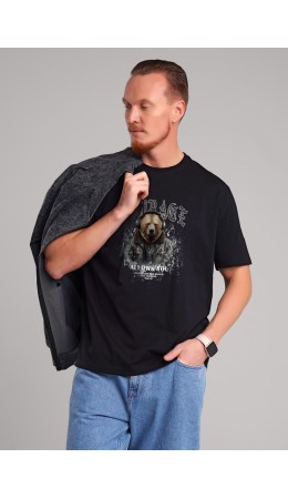 CLE Футболка муж. 452646/21эф maxi_п, чёрный