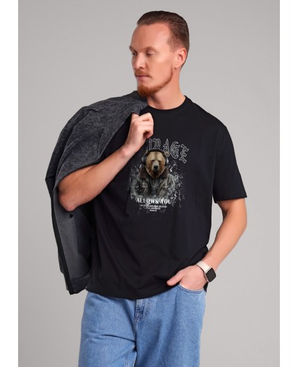 CLE Футболка муж. 452646/21эф_п, чёрный