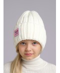 CLE Шапка дет. 433889ап флис, белый