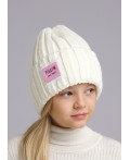 CLE Шапка дет. 433889ап флис, белый