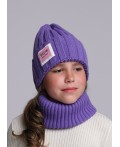 CLE Шапка дет. 433889ап флис, фиолетовый