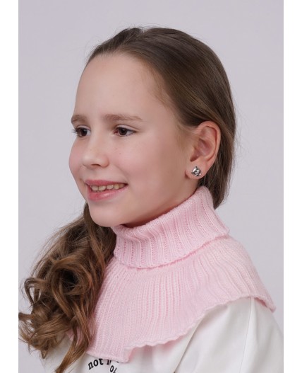 CLE Шарф дет.60721ак (манишка), св.розовый