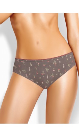 CLE B1211/1 Трусы жен. Круассан, кофейный/св.бежевый