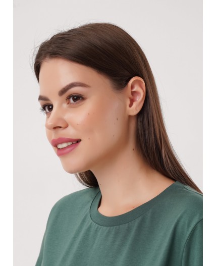 CLE LP15-1208 Набор одежды жен. Лапка, зелёный/молочный