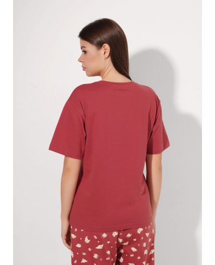 CLE LP26-1211/3 Набор одежды жен. Круассан, терракотовый/св.бежевый