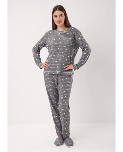 CLE LPC15-1208 Набор одежды жен. Лапка, зелёный/розовый