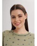 CLE LPC15-1208/1 Набор одежды жен. Лапка, оливковый/зелёный