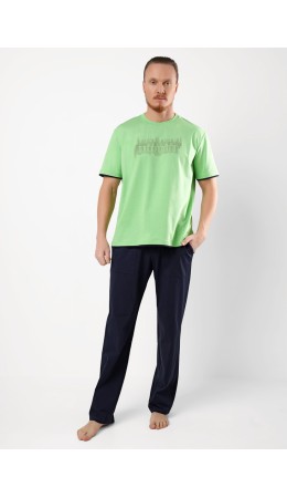 CLE MHP560112/2 Набор одежды муж., св.зелёный/т.синий