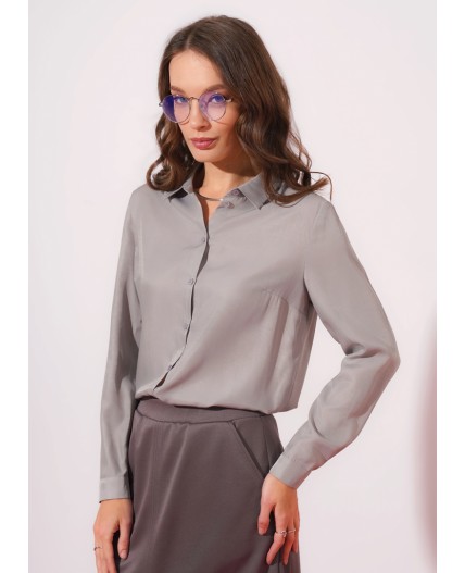 CLE Блузка жен. 263260/196шп, серый