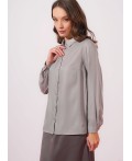 CLE Блузка жен. 263260/196шп, серый
