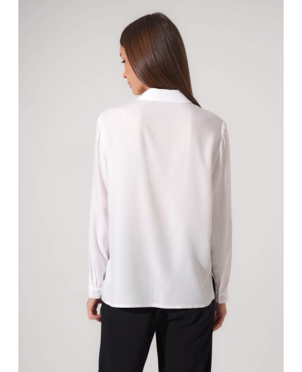 CLE Блузка жен. 363260шп, молочный