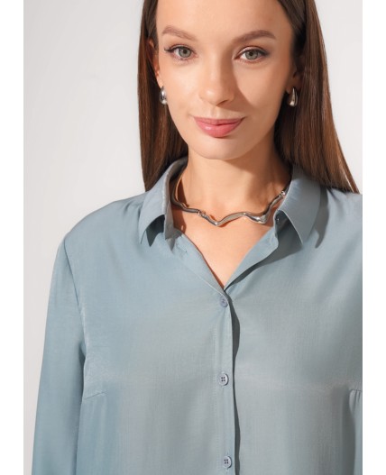 CLE Блузка жен. 363260шп, зелёный