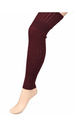CLE Гетры жен.161328аа, бордовый