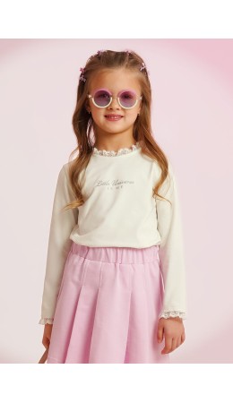 CLE Джемпер дев. 867286/11г_п, молочный