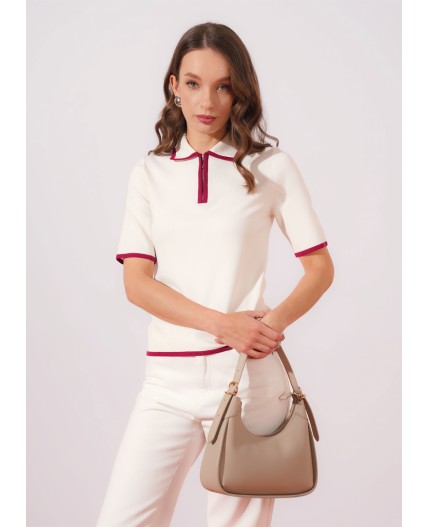 CLE Джемпер жен. 264634/196вп, молочный