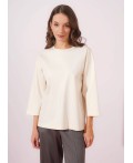 CLE Джемпер жен. 267081/196и_п, молочный