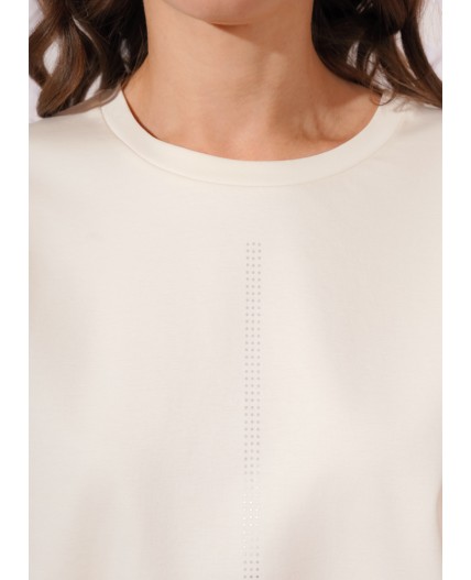 CLE Джемпер жен. 267081/196и_п, молочный