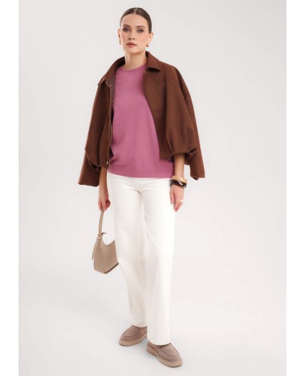 CLE Джемпер жен. 364608вн, т.розовый