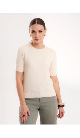 CLE Джемпер жен. 364610вн, молочный