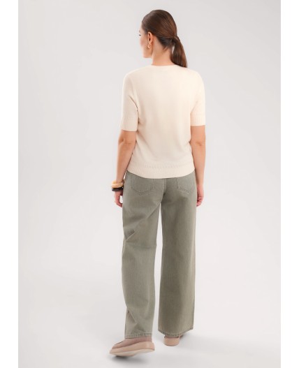 CLE Джемпер жен. 364610вн, молочный